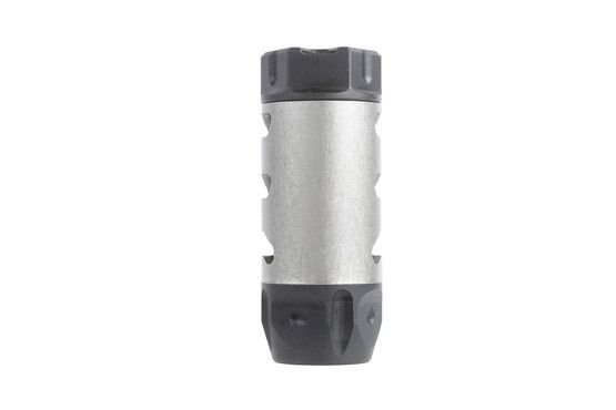 Atlas 5 5.56 compensator is made from stainless steel